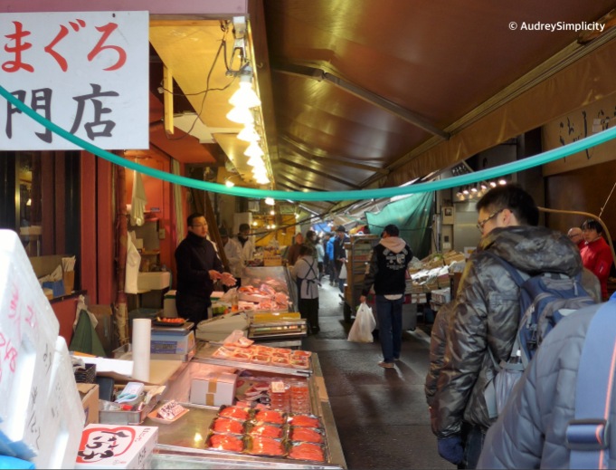 Stores at Tsukiji Shijio