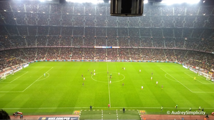 FC Barcelona match taken by AudreySimplicity